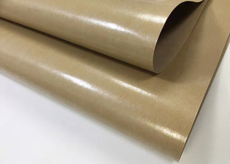 Yellow PE Laminated Paper Roll